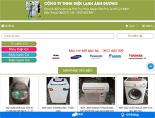 Tablet Screenshot of dienlanhanhduong.net